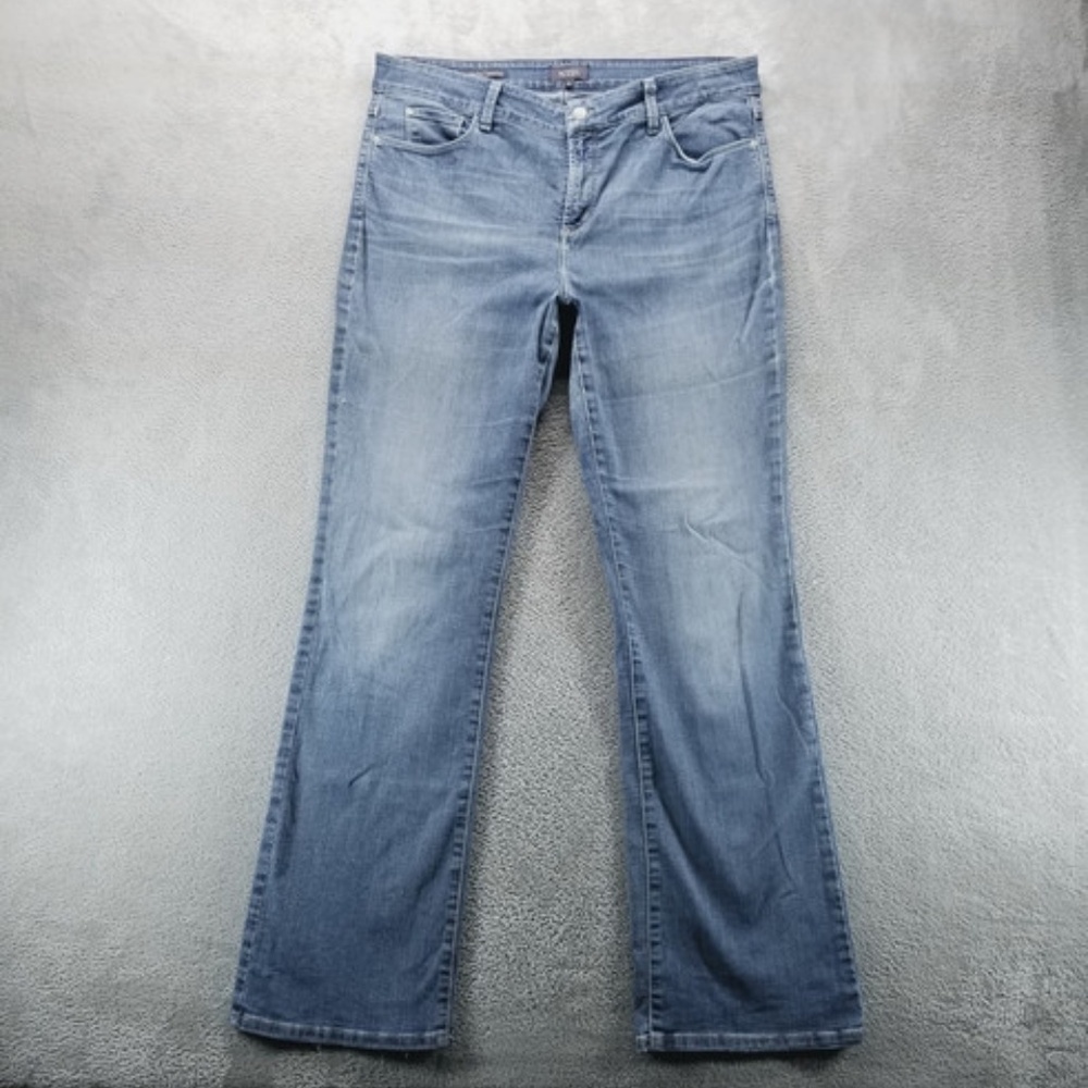 NYDJ Jeans Womens size 16 Barbara Bootcut Lift Tuck Stretch  Medium Wash